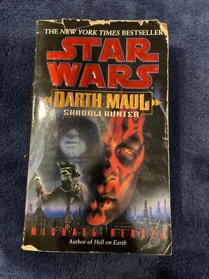 Star Wars Dearth Maul Shadow Hunter Michael Reaves Paperback 2001 Vintage - Image 1 of 4