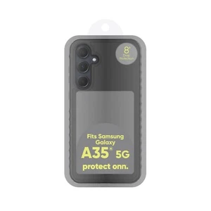 Samsung Galaxy A35 5G Black Protective Gel Case NEW Protect ONN. 8-in deep - Picture 1 of 6