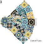 7X arabska marokańska naklejka ścienna etniczna samoprzylepna geometryczna dekoracja 21 * 100cm