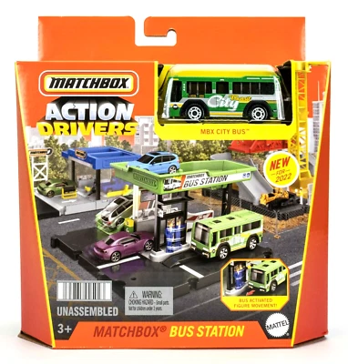 2022 Matchbox Action Drivers Bus Station w/ City Bus™ | FSB - Image 1 of 2