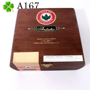 Antano Robusto Grande Empty Wood Cigar Box 6.75" x 6.25" x 2.5" A167 - Picture 1 of 9