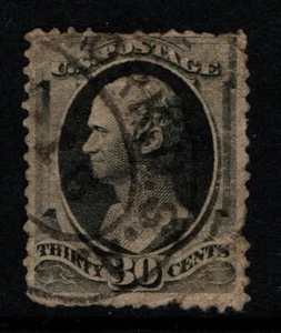USA 1879 30c black Alexander Hamilton SG192 Sc 190 Used see note - Bild 1 von 1