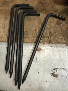 Militär Armee passt Clansman passt Racal Antenne Ground Guy Seil EINZELNER Stift C24 - Bild 1 von 3