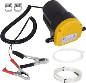 12V 60W Oil Change Pump Extractor Oil/Diesel Fluid Pump Transfer Suction Pump - Picture 1 of 6
