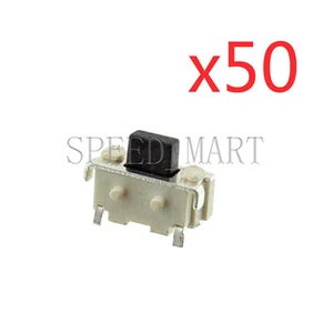 50 Pezzi Interruttore a Pulsante Tattile Momentaneo Tatto Montaggio Superficiale SMD 2x4x3,5mm - Foto 1 di 3