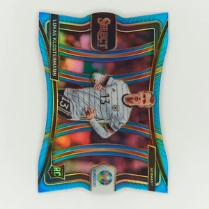 Mezzanine troquelado paralelo Lukas Klostermann RC 2020 Panini Select Euro Blue/175 - Imagen 1 de 4