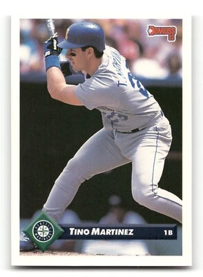 1993 Donruss - #217 Tino Martinez - Image 1 of 2