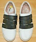 VINCE CAMUTO- GIRLS LEATHER WHITE & BLACK SNEAKERS- SZ 3M