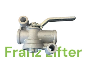 Anhänger LKW Absperrhahn+Entlüftung Absperrventil Druckluftbremse p.f. Wabco - Bild 1 von 3