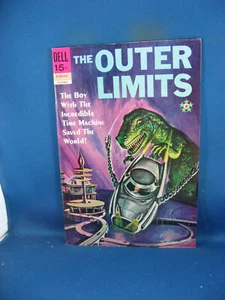 CVR de dinosaurios Outer Limits 18 en estado bastante bueno+ Dell 1969 - Imagen 1 de 2
