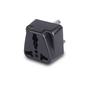 BNIB MX 3008 Universal Travel Adapter UK India 3 Pin Plug Converter for Visitors - Picture 1 of 8