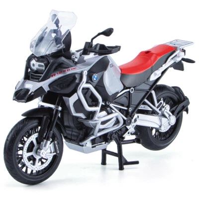 1:12 BMW	R1250 GS Motorcycle Model Diecast Toy Motorcycle for Kids Adults Sliver - Image 1 of 4