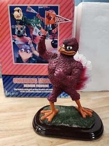Virginia Tech Hokies Cheering Mascot Figure 2003 College Treasures 10" in - Picture 1 of 9