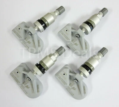 Chevrolet Camaro 2016 2017 nuevo conjunto de TPMS de potencia plateada 433 MHz y herramienta de restablecimiento TPMS Foto 1 de 2