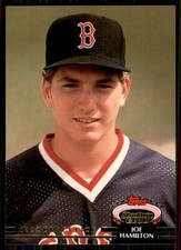 1992 Topps Stadium Club Murphy Box Set Joe Hamilton Rookie Boston Red Sox #49