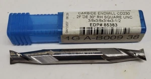 NEW-Niagara Carbide CD230 Double End-EDP#85383, 3/8" x 3/8" x 3/4" x 3-1/2"-2Flu - Picture 1 of 9