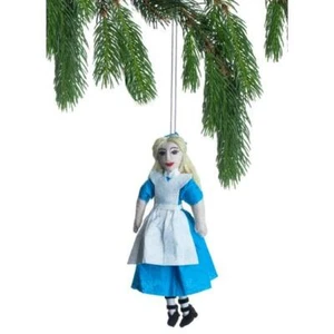Alice in Wonderland Felt Ornament Handmade Fantasy Hang Year Round - Picture 1 of 1