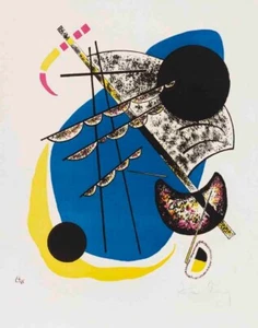 Wassily Kandinsky - Kleine Welten II, 1922,  35,5 x 28 cm - Bild 1 von 1