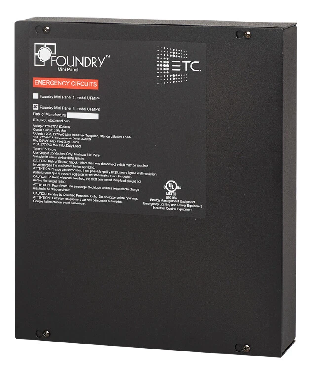 8-зонная мини-релейная панель ETC UFMP8 - Изображение 1 из 1