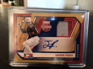 2021 EEE Elite Extra Edition JAVIER PENA Patch Autograph #'d 10/10 - Picture 1 of 2