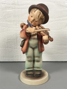 Vintage Goebel Hummel Little Fiddler 8" TM3 Figurine #2/I Boy with Violin Music - Picture 1 of 10