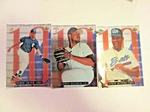 1994 Upper Deck Near Set Top Ten Prospect with Derek Jeter New York Yankees - Picture 1 of 2