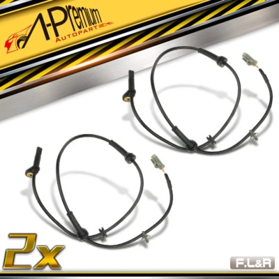 2x sensores de velocidad de rueda ABS delanteros A-Premium para Infiniti FX35 FX45 2003-2008 Foto 1 de 4