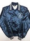 VTG Norfolk Western Southern Railroad Blue Windbreaker Windless Jacket Size L