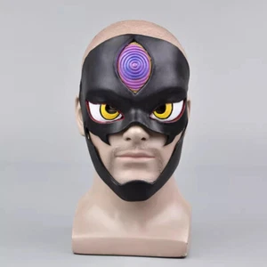 Anime DAN DA DAN Takakura Ken Cosplay 62CM Black Mask Headgear Prop Facepiece - Picture 1 of 6