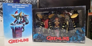 NECA Gremlins Exclusive Figur Ultimate Santa Stripe & Winter Gremlins Lot - Bild 1 von 3