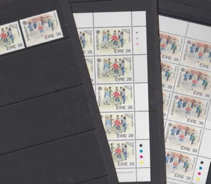 Eire Ireland 1989 Mint MNH Set Minisheet Children's Games HopScotch Ring o Roses - Picture 1 of 4