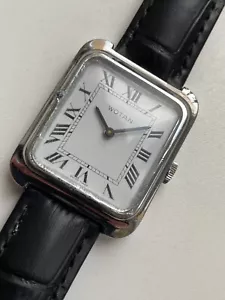 RELOJ PULSERA VINTAGE RARO HERMOSO WOTAN HECHO EN SUIZA - Imagen 1 de 20