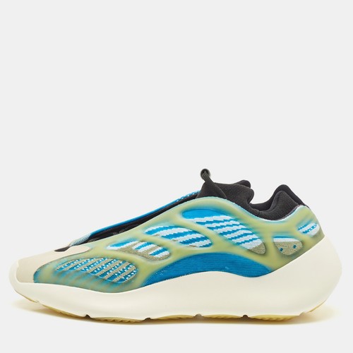 Sneakers Yeezy x Adidas blu bianco maglia tessuto 700 V3 Arzareth taglia 43 1 3