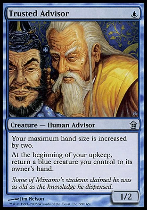 Trusted Advisor - Medium Play MTG Saviors of Kamigawa - Image 1 of 1