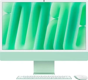 Apple iMac 24" AIO - M4 chip 10 CPU GPU - 16GB RAM 256GB SSD - Green - SEALED - Picture 1 of 3