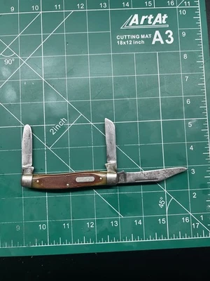 Navaja de Bolsillo Schrade 8OT Old Timer Grande Stockman, Hecha en EE. UU.  Foto 1 de 4