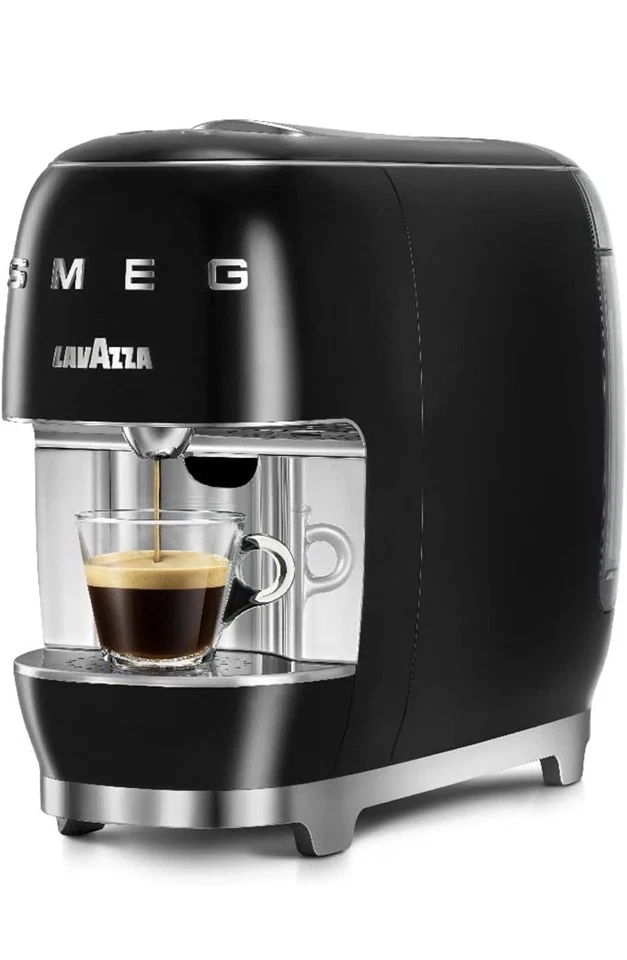 SMEG Lavazza 1800449 Macchina da Caffè a Cialde Nera Prezzo consigliato £250 - NUOVISSIMA - Immagine 1 di 1