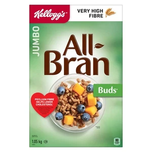 Cereal Kellogg's All-Bran Buds, 1050 g/2,53 libras {importado de Canadá} - Imagen 1 de 7