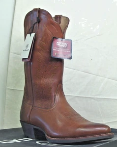 Bota de cuero para hombre Ariat Drifter estilo punta R cedro talla 8,5D - Imagen 1 de 5