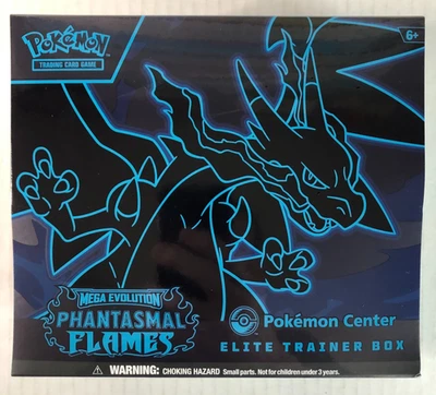 Phantasmal Flames Pokemon Center Exclusive Elite Trainer Box ETB Sealed - Image 1 of 4