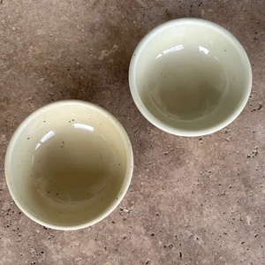 Vintage 2 Trend Pacific GALAXY WHEATSTONE / MILKSTONE Bowls 5.25" 1980s Japan - Picture 1 of 11