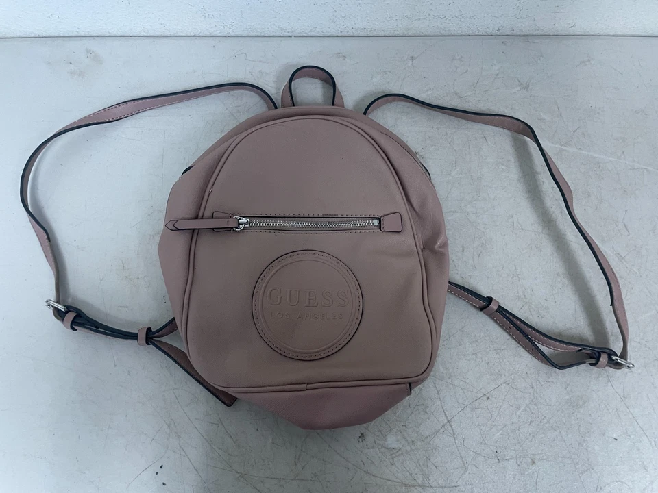 Guess Mochila Mini Monedero Multi Compartimento Logo Rosa Los Ángeles Foto 1 de 4