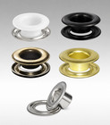 Micron Self-Piercing Grommets & Washers #1 (5/16"), Brass Material, 500 Sets