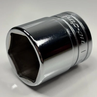 NOS Snap On Tools TW321 1/2 Drive 6Pt SAE 1” Flank Dr Shallow Socket USA 1992 - Image 1 of 4