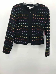 Pre-Owned Diane Von Furstenberg Black Size 2 Open Jacket - Picture 1 of 3