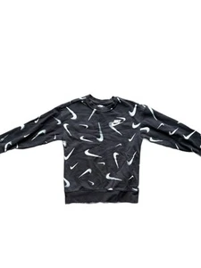 Nike Sportswear Girls 3D Swooshfetti Crew Neck Sweatshirt Small Standard Fit - Picture 1 of 3