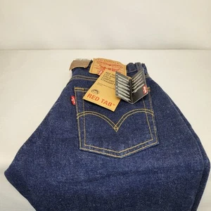 Vintage Levi's Red Tab #586 W28 L32 Jeans DEADSTOCK Neu leicht ausgestellte Hose - Bild 1 von 22