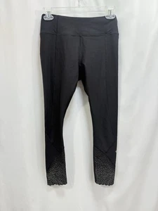 Lululemon Größe 6 schwarz Activewear Lauftasche Damen-Leggings 24" Schrittlänge - Bild 1 von 14