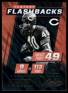 2017 Panini Absolute - Fantasy Flashbacks Gale Sayers #5 - Picture 1 of 2