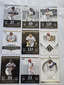X9 Mixed NUMBERED CARDS /150 /29 2007 Topps Moments & Milestones Mike Piazza #10 - Picture 1 of 6